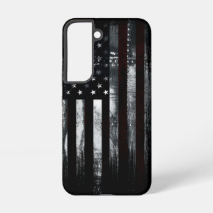 Vintage Industrielle Amerikanische Flagge Samsung Galaxy Hülle