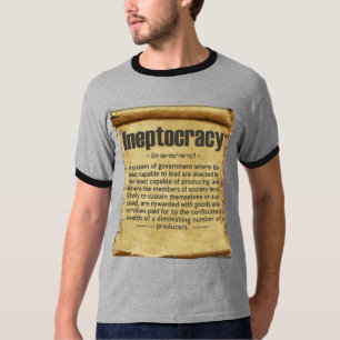 Vintage Ineptocracy Definition T-Shirt