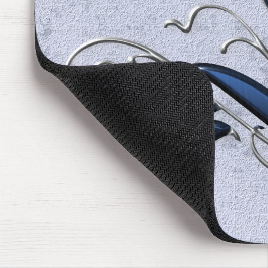 Vintage Initiale S Mousepad (Ecke)