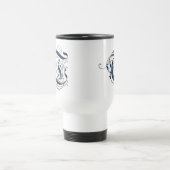 Vintage Initiale T Reisebecher (Mittel)