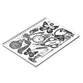 Vintage Ink Antiques Notebook Notizblock (Linke Seite)