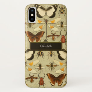 Vintage Insekten Einzigartige, warme Farben Entomo Case-Mate iPhone Hülle