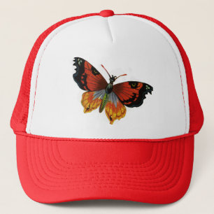 Vintage Insekten oder Bugs, schöner Schmetterling Truckerkappe