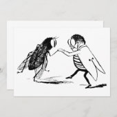 Vintage Insekten tanzen; Bluebottle Fly (Vorne/Hinten)