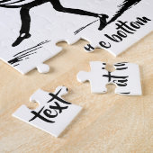 Vintage Insekten tanzen; Bluebottle Fly Puzzle (Seite)