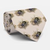 Vintage Insekten und Bugs, Rhinozeroskäfer Krawatte (Gerollt)