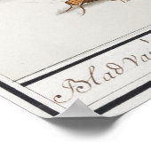 Vintage Insektendarstellung Poster (Ecke)