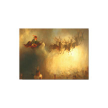 Vintage Insel Santa Over Rhode