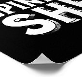 Vintage Inspirationsmotivierungskurswölbe Poster (Ecke)