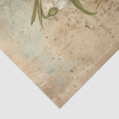 Vintage-inspired Snowdrop Bouquet Decoupage  Seidenpapier (Ausschnitt)