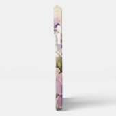 Vintage Inspirierte Aquarellfarben-Rose iPhone Hülle (Linke Seite)