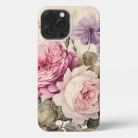 Vintage Inspirierte Aquarellfarben-Rose