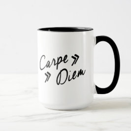 Vintage inspirierte Carpe Diem Tasse