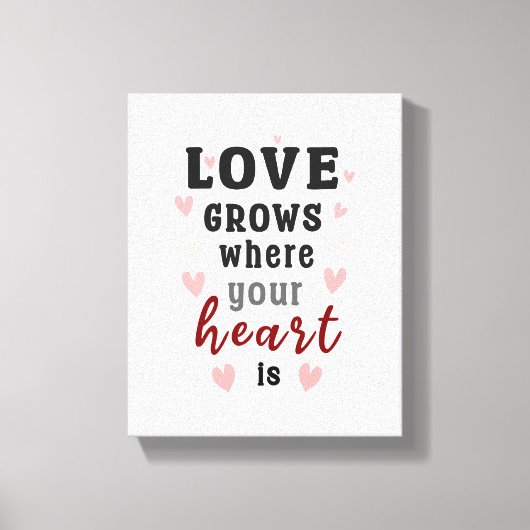 Vintage Inspirierte Dekoration Leinwanddruck (Vorderseite)