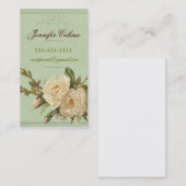 Vintage inspirierte nennende Karte (Vorne/Hinten)