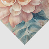 Vintage Inspirierte Pastelpfirsichfarben Seidenpapier (Detail)