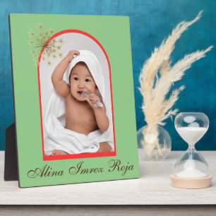Vintage-inspirierte Tischplatte mit Staffelei 8x10 Fotoplatte