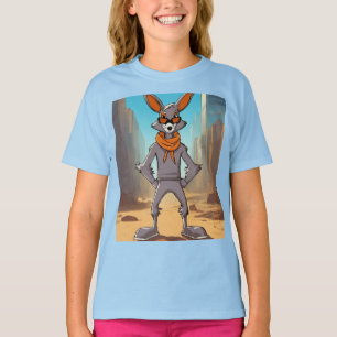 Vintage-inspirierter grauer Wile E. Coyote Pullove T-Shirt