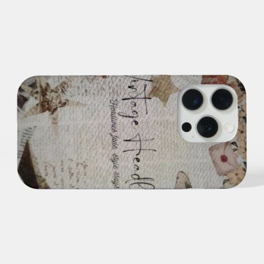 Vintage iPhone hülle (Rückseite (Horizontal))