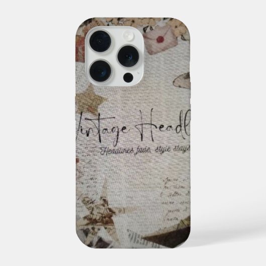 Vintage iPhone hülle (Rückseite)