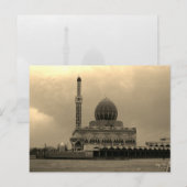 Vintage Irak Bagdad Buniya-Moschee Postkarte (Vorne/Hinten)
