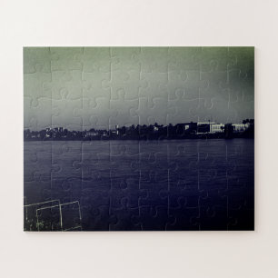 Vintage Irak Bagdad Forat Fluss Puzzle
