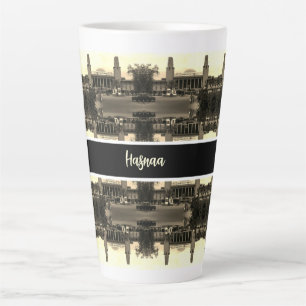 Vintage Irak Bagdad Hauptbahnhof 1970  Milchtasse