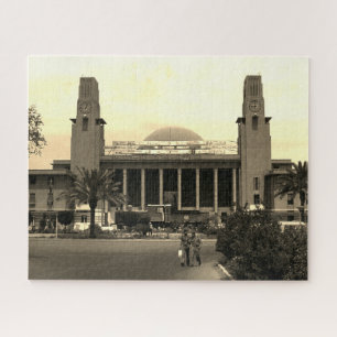Vintage Irak Bagdad Hauptbahnhof Puzzle