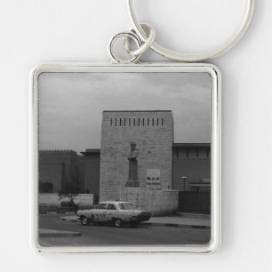 Vintage Irak Bagdad Museum 1970 Schlüsselanhänger