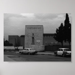 Vintage Irak Bagdad-Museum Poster