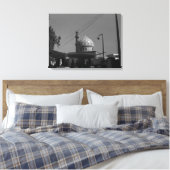 Vintage irakische Tankstelle Bagdad in der Moschee Leinwanddruck (Insitu (Schlafzimmer))