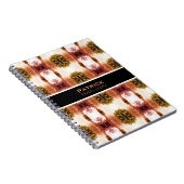 Vintage Iran Isfahan royal mosque Notizblock (Rechte Seite)