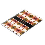 Vintage Iran Isfahan royal mosque Notizblock (Linke Seite)