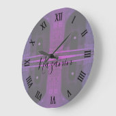 Vintage Iran Isfahan west iwan Imam Große Wanduhr (Winkel)