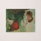 Vintage Ireland Irische Romanze St. Patricks Tag Puzzle (Horizontal)