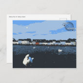 Vintage Ireland Travel Postcard Postkarte (Vorne/Hinten)