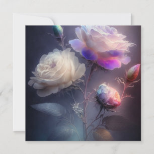 Vintage Iridescent Glow-Blume