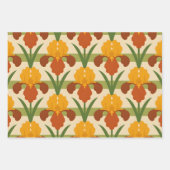 Vintage Iris Geschenkpapier Set (Vorderseite 2)