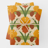 Vintage Iris Geschenkpapier Set (Beispiel)