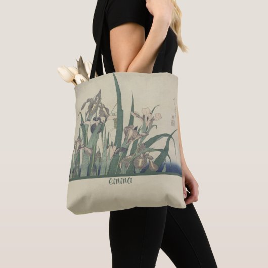 Vintage Iris und Grasshopper Tasche (Von Nahem)