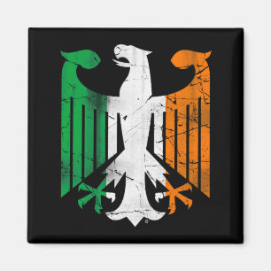 Vintage-irisch-deutsches-Erbe-St.-Patricks-Day-T-S Magnet
