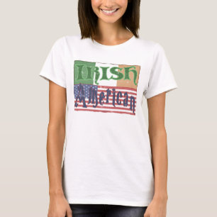 Vintage irische Amerikanerinnen T-Shirt