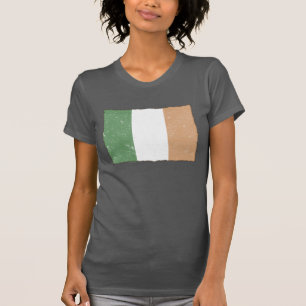 Vintage irische Flagge - Frauen T-Shirt