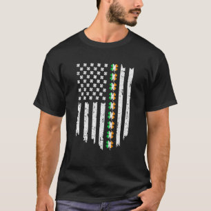 Vintage irische Flagge (irische Flagge) T-Shirt