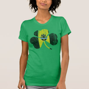 Vintage irische Flagge von Pittsburgh-Kleeblatt T-Shirt
