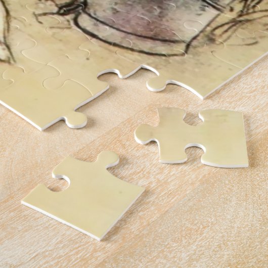 Vintage irische Hütte Puzzle (Seite)