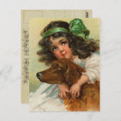 Vintage irische Postkarten (Vorne/Hinten)