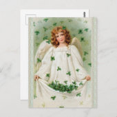 Vintage Irish Angel Postcard  Postkarte (Vorne/Hinten)