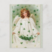 Vintage Irish Angel Postcard Postkarte (Vorderseite)