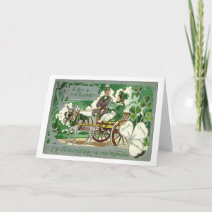 Vintage Irish Blarney St Patrick's Day Karte
